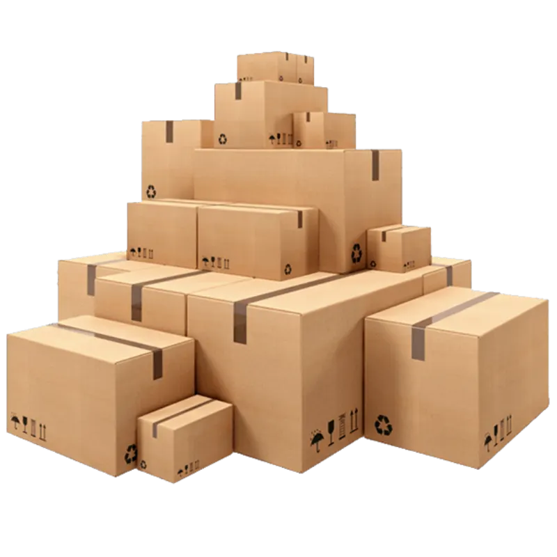 Boxes and parcels
